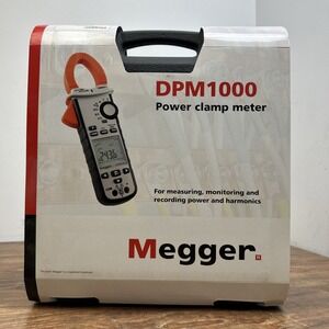 NEW Megger Power Clamp Meter DPM1000 Meg-1013-356